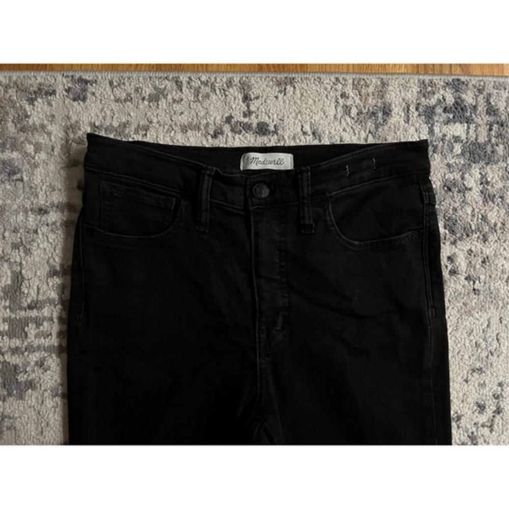 Madewell Roadtripper High Rise Skinny Jeans Black Size 27 - Picture 2 of 7
